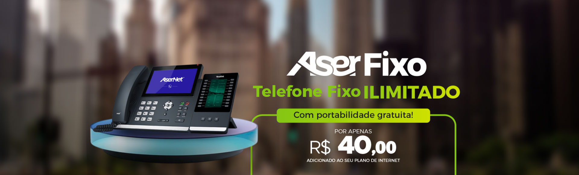 AserNet Internet - Internet Fibra Óptica de Alta Velocidade
