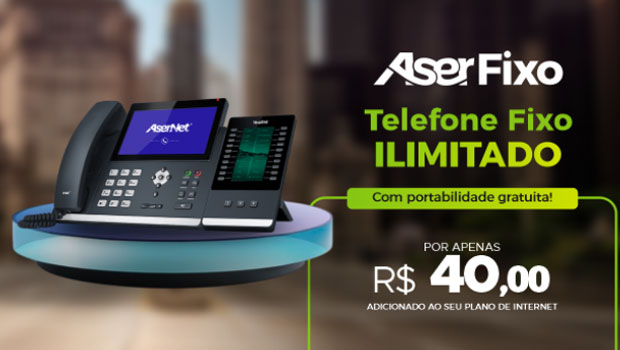 AserNet Internet - Internet Fibra Óptica de Alta Velocidade